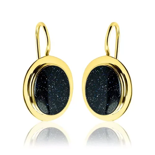 Złote kolczyki Noc Kairu bigiel 585