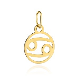 Zawieszka złota znak zodiaku RAK