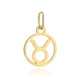 Zawieszka złota znak zodiaku BYK pr. 333