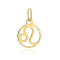 Zawieszka złota znak zodiaku LEW pr. 333