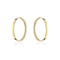 Kolczyki złote gładkie kółka - 2,3mm