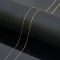 Łańcuszek złoty pr. 585 - splot ankier 60 cm