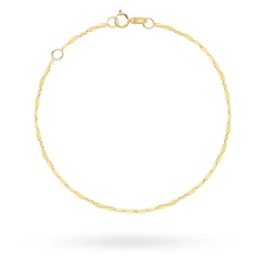 Bransoletka złota finezja na nogę