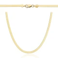 Łańcuch złoty taśma 42cm - 3,5 mm