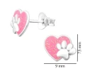 Kolczyki srebrne z emalią serca, łapki psa.webp-Alola