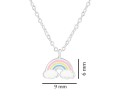 Srebrny naszyjnik dla dziewczynki z zawieszką tęcza.1089.jpg-Alola