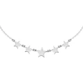 Srebrny naszyjnik z gwiazdkami