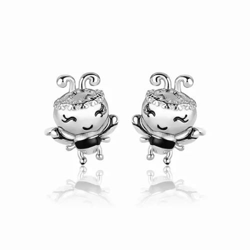 Kolczyki srebrne pszczółki dla dziewczynki pszczoły srebro 925.webp-Alola