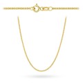 Łańcuszek złoty pr. 585 - splot lisi ogon 45 cm