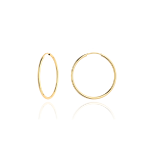 Kolczyki koła super lekkie 1,5cm