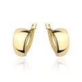 Kolczyki złote gładkie