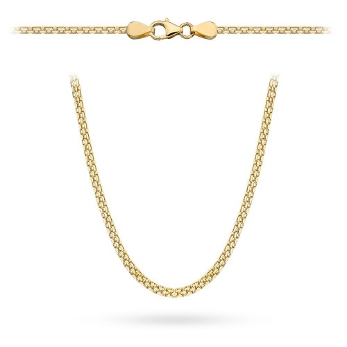 Łańcuch złoty bismarck 50cm - 3mm