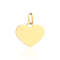 Zawieszka złota pełne serce