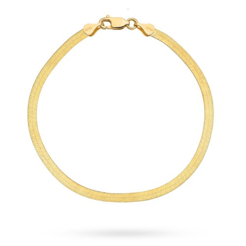 Bransoletka złota taśma